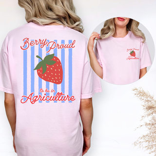 Berry Proud To Be In Agriculture - Pink Friday Sale - T-SHIRT