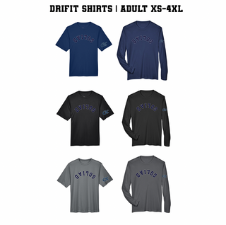 Upside Down Goliad Drifit Tee - Adult - Short or Long Sleeve