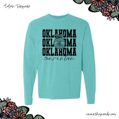 Black Emblem Oklahoma FFA Convention LONG SLEEVE T-Shirt (S-3XL) - Multiple Colors!