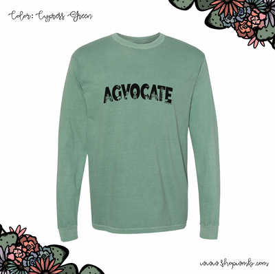 Agvocate Cutout LONG SLEEVE T-Shirt (S-3XL) - Multiple Colors!