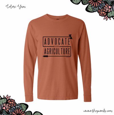 Advocate for Agriculture LONG SLEEVE T-Shirt (S-3XL) - Multiple Colors!