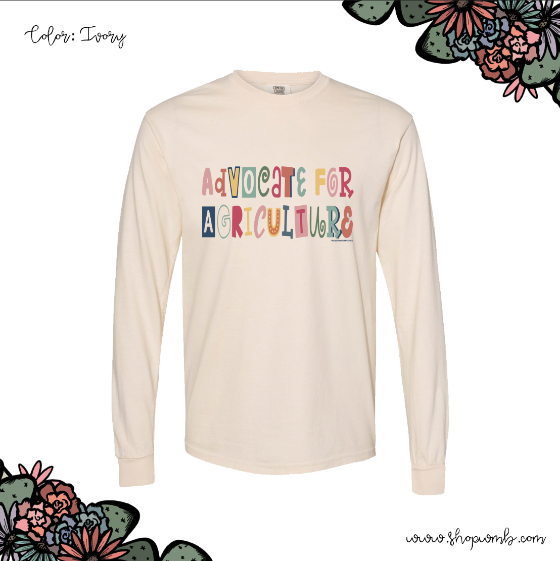 Magazine Advocate For Agriculture LONG SLEEVE T-Shirt (S-3XL) - Multiple Colors!