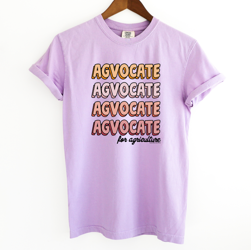 Groovy AGvocate for Agriculture ComfortWash/ComfortColor T-Shirt (S-4XL) - Multiple Colors!