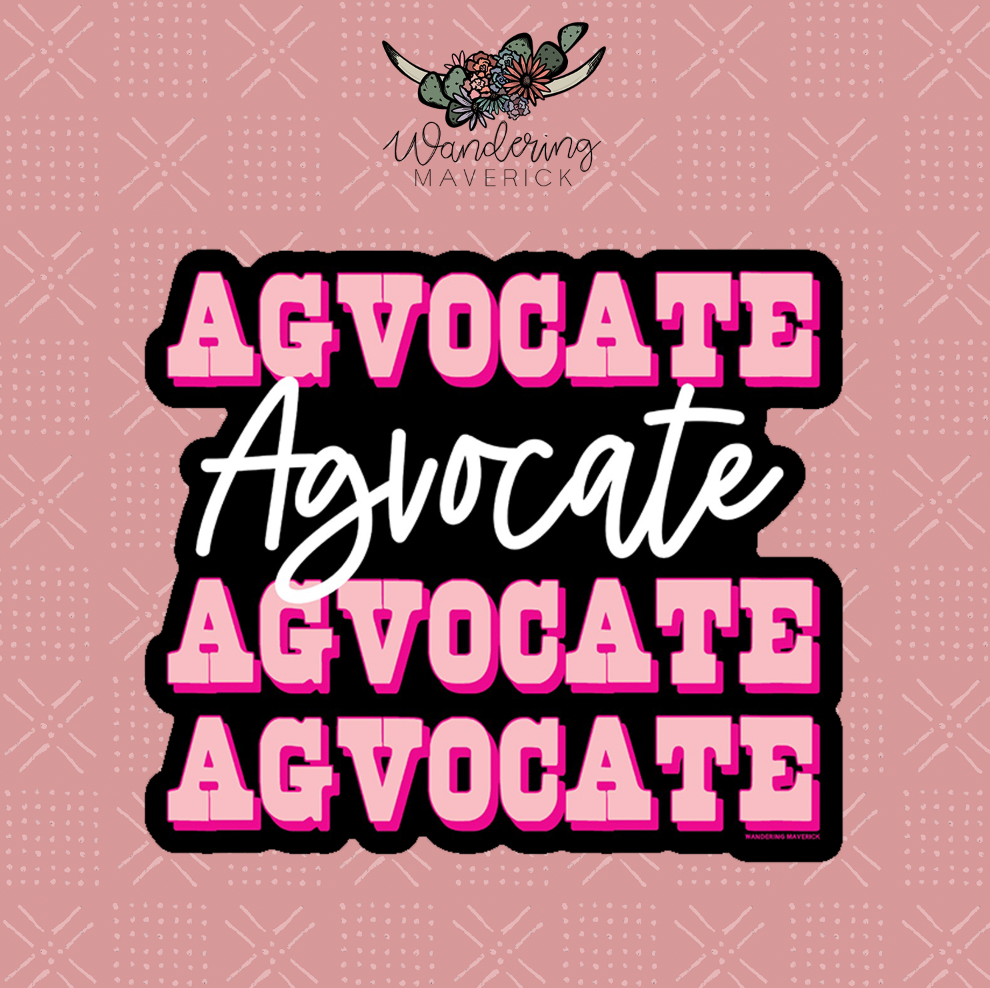 Western Dolly Agvocate Sticker