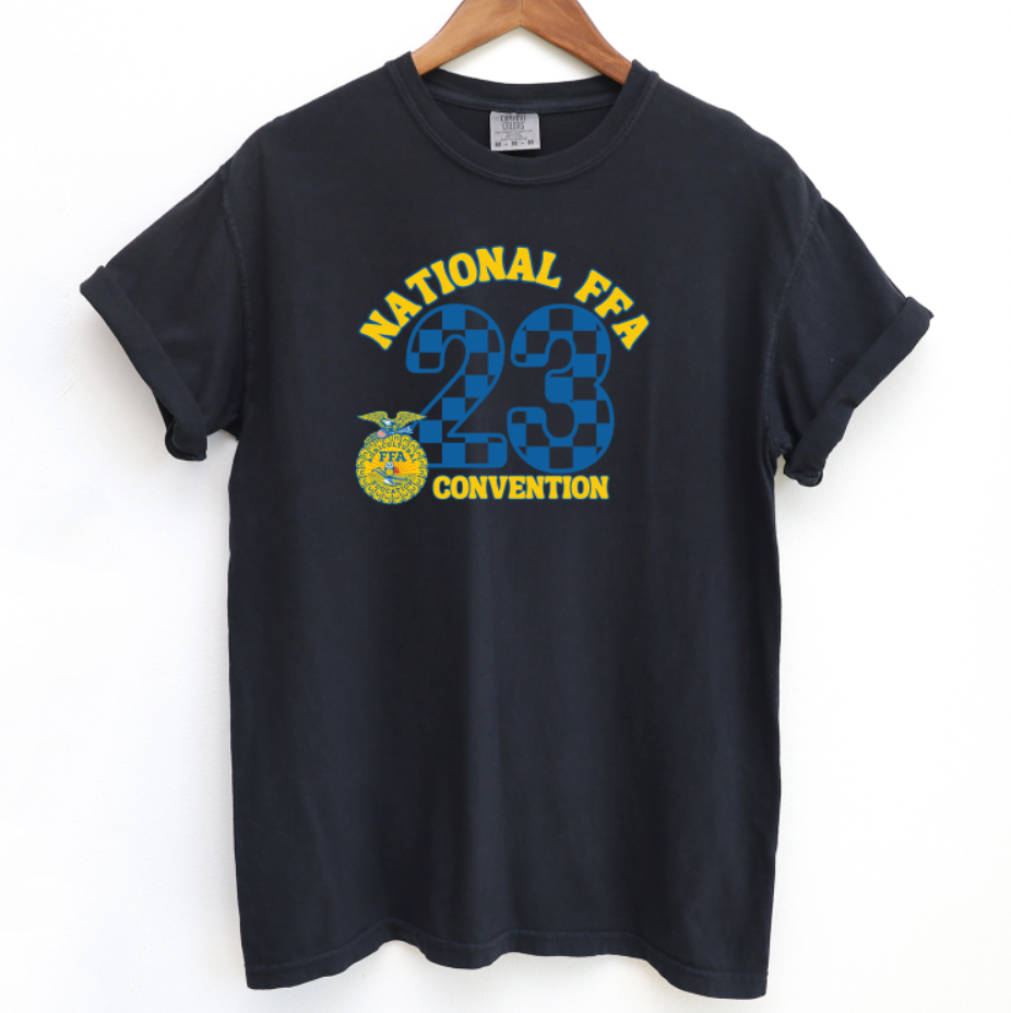 Checkered National FFA Convention ComfortWash/ComfortColor T-Shirt (S-4XL) - Multiple Colors!