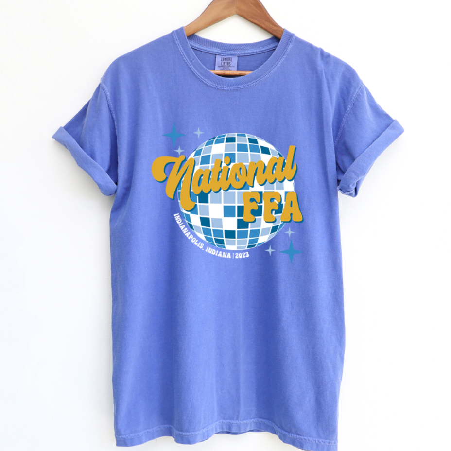 Disco National FFA Convention ComfortWash/ComfortColor T-Shirt (S-4XL) - Multiple Colors!