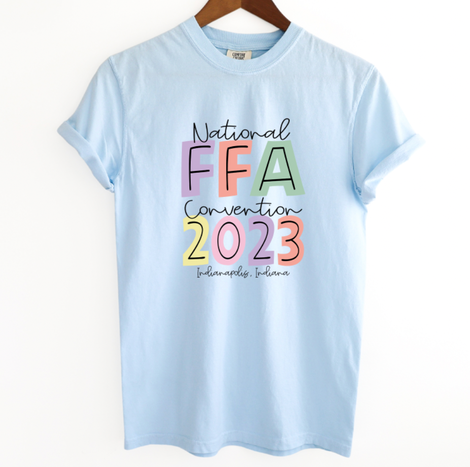 Line National FFA Convention ComfortWash/ComfortColor T-Shirt (S-4XL) - Multiple Colors!