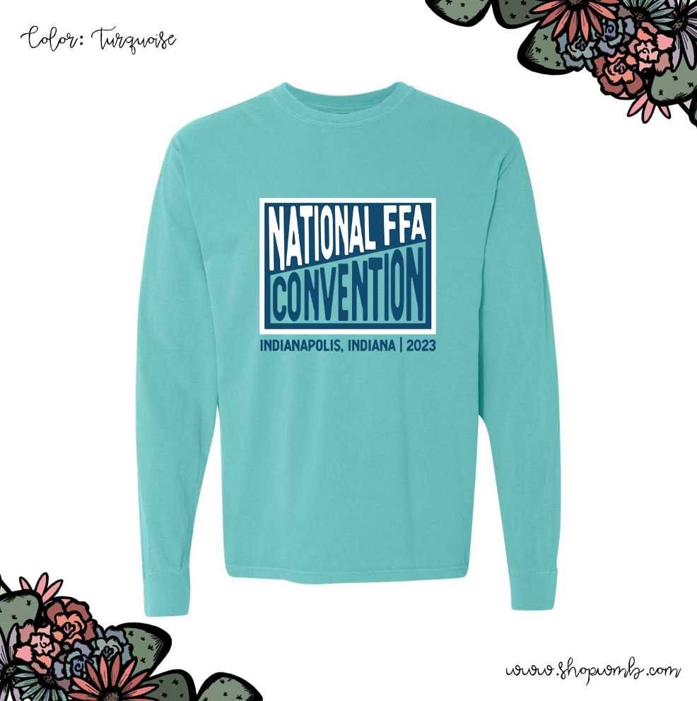 Block National FFA Convention LONG SLEEVE T-Shirt (S-3XL) - Multiple Colors!