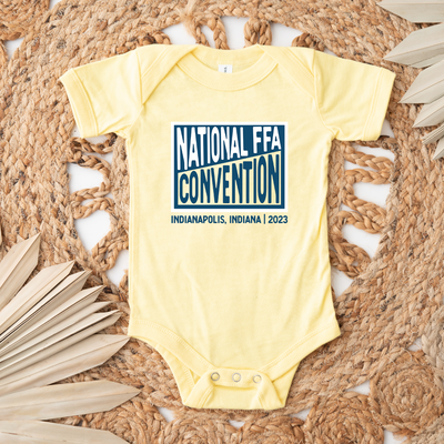 Block National FFA Convention One Piece/T-Shirt (Newborn - Youth XL) - Multiple Colors!