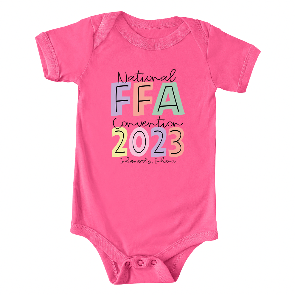 Line National FFA Convention One Piece/T-Shirt (Newborn - Youth XL) - Multiple Colors!