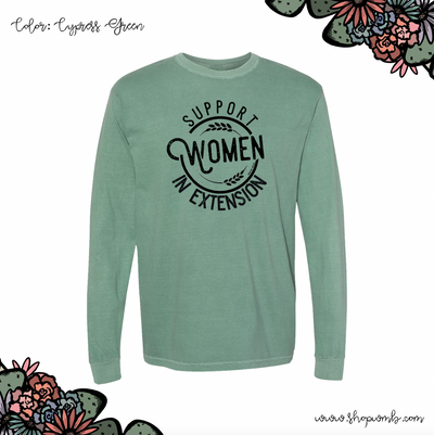 Support Women In Extension LONG SLEEVE T-Shirt (S-3XL) - Multiple Colors!