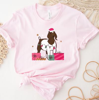 Christmas Present Goat T-Shirt (XS-4XL) - Multiple Colors!