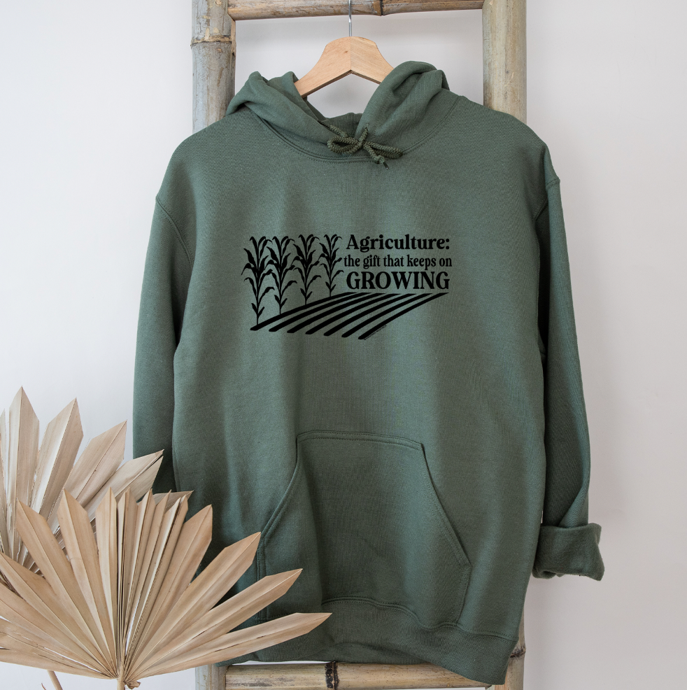 Agriculture The Gift That Keeps Growing Hoodie (S-3XL) Unisex - Multiple Colors!