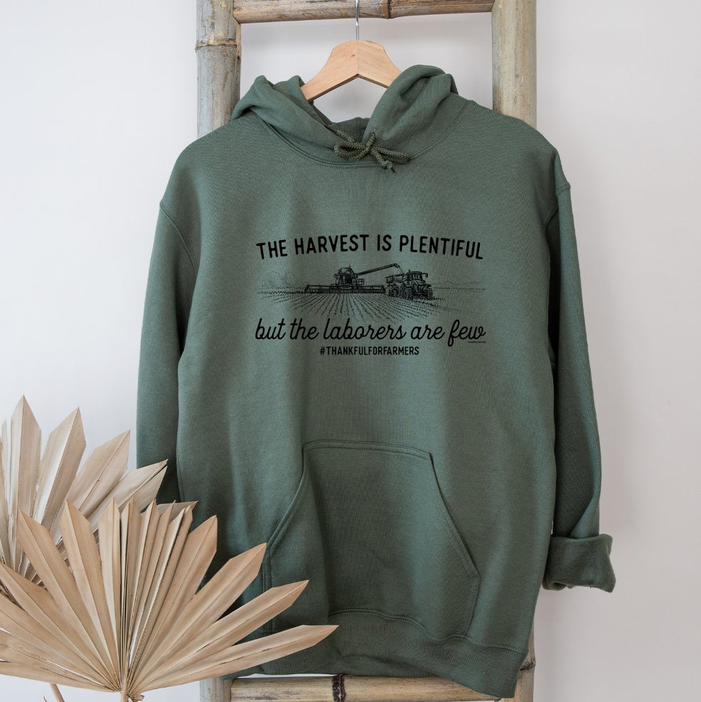 The Harvest Is Plentiful But The Laborers Are Few Hoodie (S-3XL) Unisex - Multiple Colors!