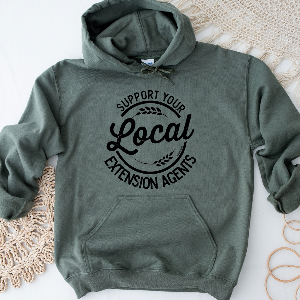 Support Your Local Extension Agents Hoodie (S-3XL) Unisex - Multiple Colors!