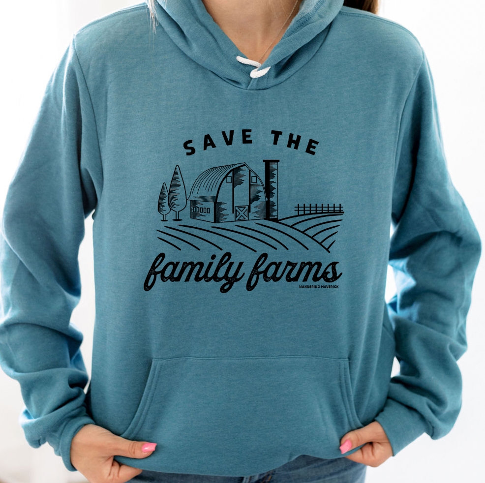 Save The Family Farms Hoodie (S-3XL) Unisex - Multiple Colors!
