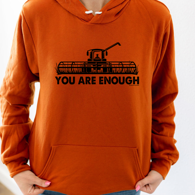 You Are Enough Hoodie (S-3XL) Unisex - Multiple Colors!