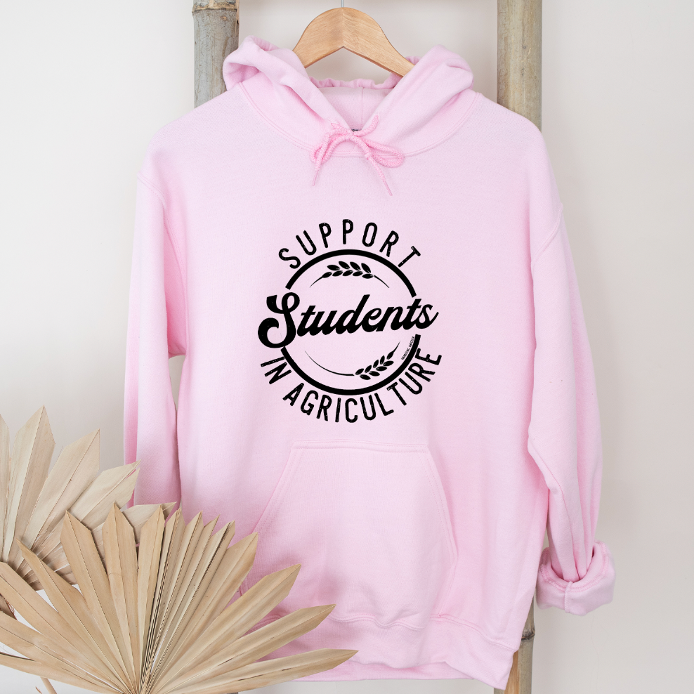 Support Students in Agriculture Hoodie (S-3XL) Unisex - Multiple Colors!