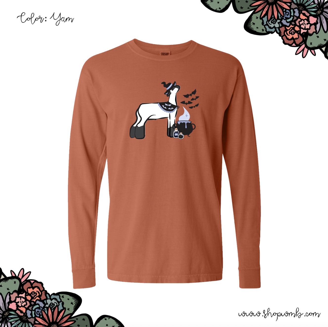 Witch Lamb LONG SLEEVE T-Shirt (S-3XL) - Multiple Colors!