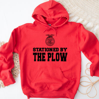 Stationed By The Plow Emblem Hoodie (S-3XL) Unisex - Multiple Colors!