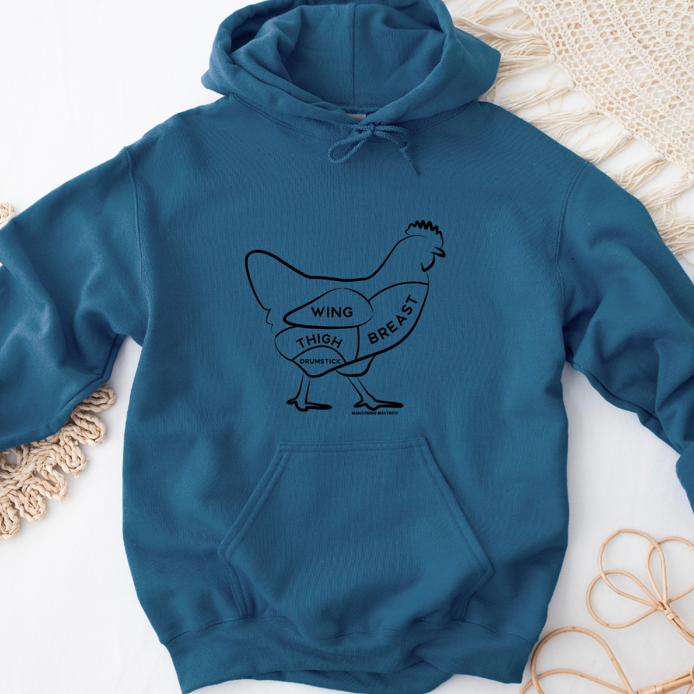 Chicken Cuts Hoodie (S-3XL) Unisex - Multiple Colors!