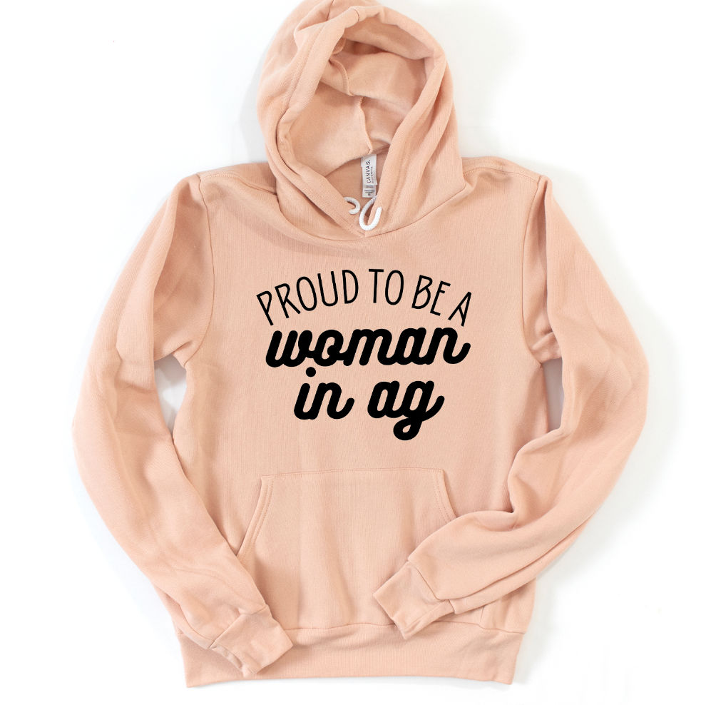 Proud To Be A Woman in AG Hoodie (S-3XL) Unisex - Multiple Colors!