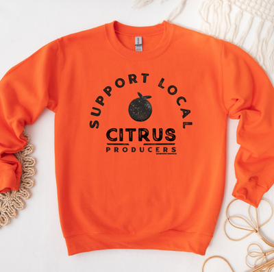 Support Local Citrus Producers Crewneck (S-3XL) - Multiple Colors!