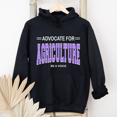 Advocate For Agriculture Be A Voice PURPLE Hoodie (S-3XL) Unisex - Multiple Colors!