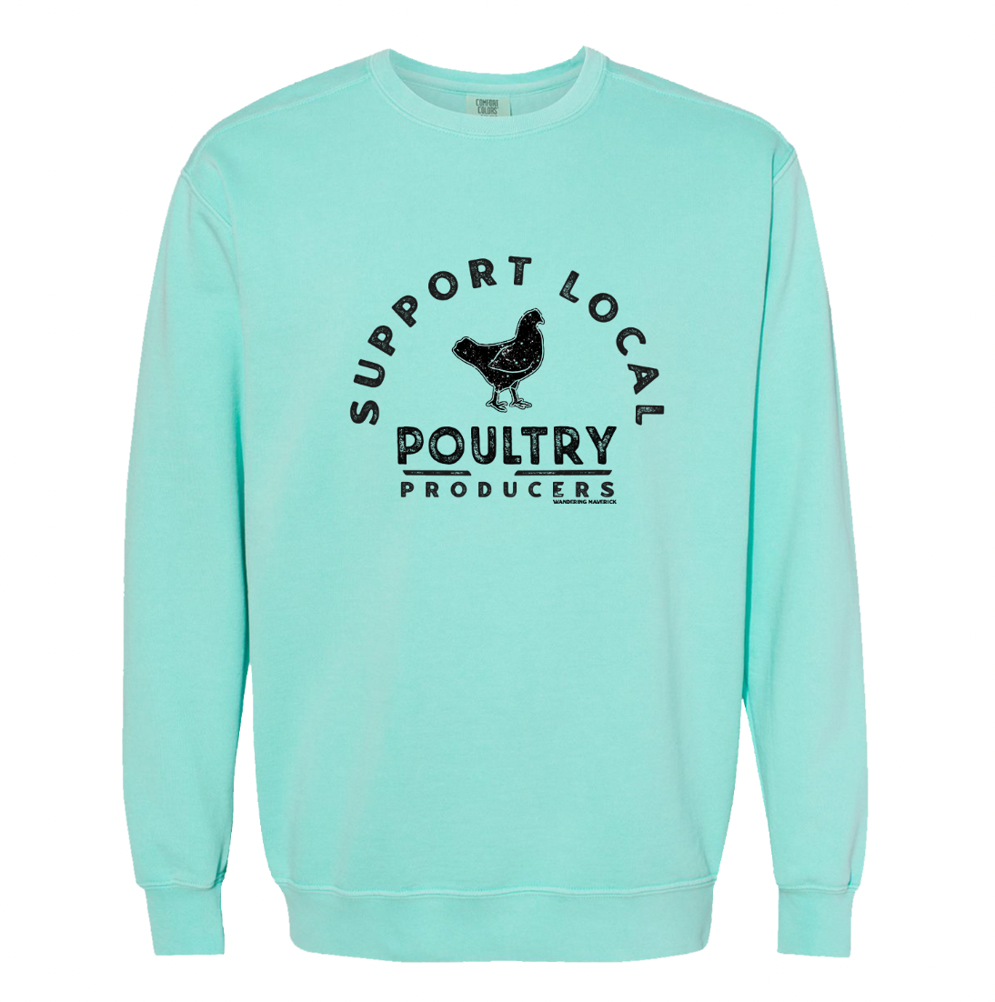 Support Local Poultry Producers Crewneck (S-3XL) - Multiple Colors!