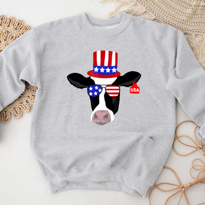 Red White And Blue Dairy Cow Crewneck (S-3XL) - Multiple Colors!