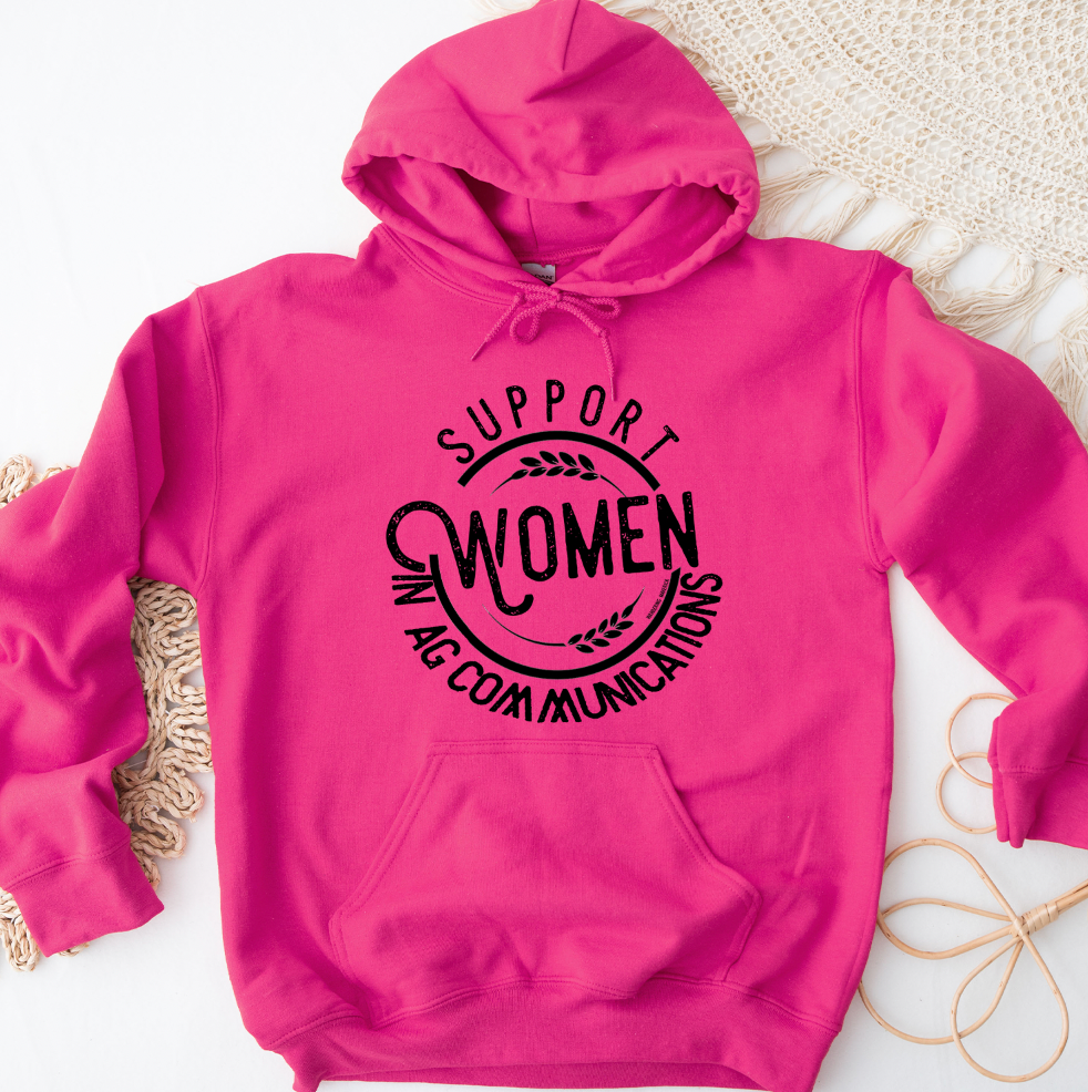 Support Women in Ag Communications Hoodie (S-3XL) Unisex - Multiple Colors!