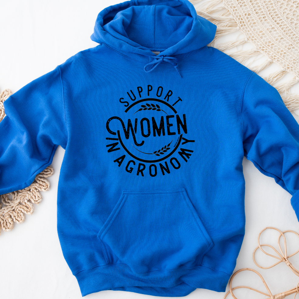Support Women in Agronomy Hoodie (S-3XL) Unisex - Multiple Colors!