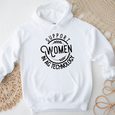 Support Women in Ag Technology Hoodie (S-3XL) Unisex - Multiple Colors!