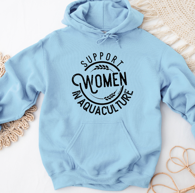 Support Women in Aquaculture Hoodie (S-3XL) Unisex - Multiple Colors!