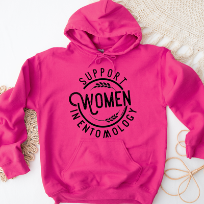 Support Women in Entomology Hoodie (S-3XL) Unisex - Multiple Colors!