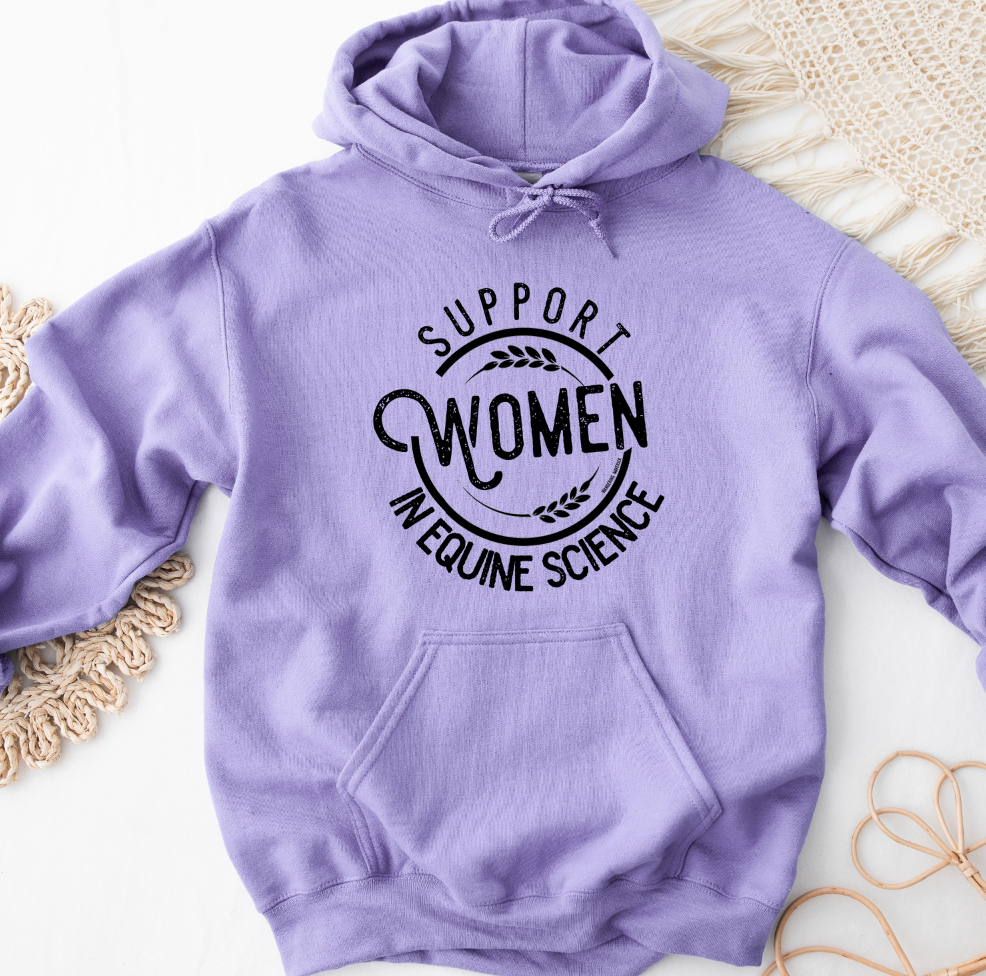 Support Women in Equine Science Hoodie (S-3XL) Unisex - Multiple Colors!
