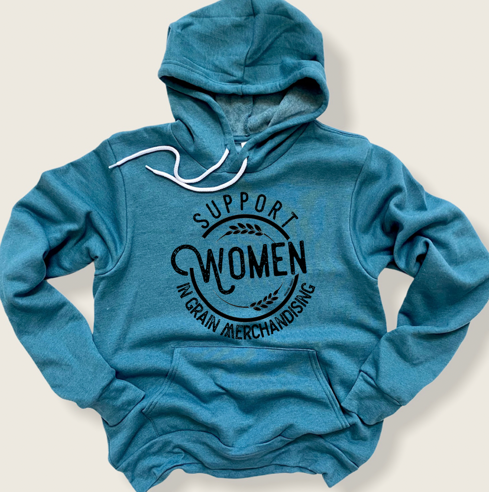 Support Women in Grain Merchandising Hoodie (S-3XL) Unisex - Multiple Colors!
