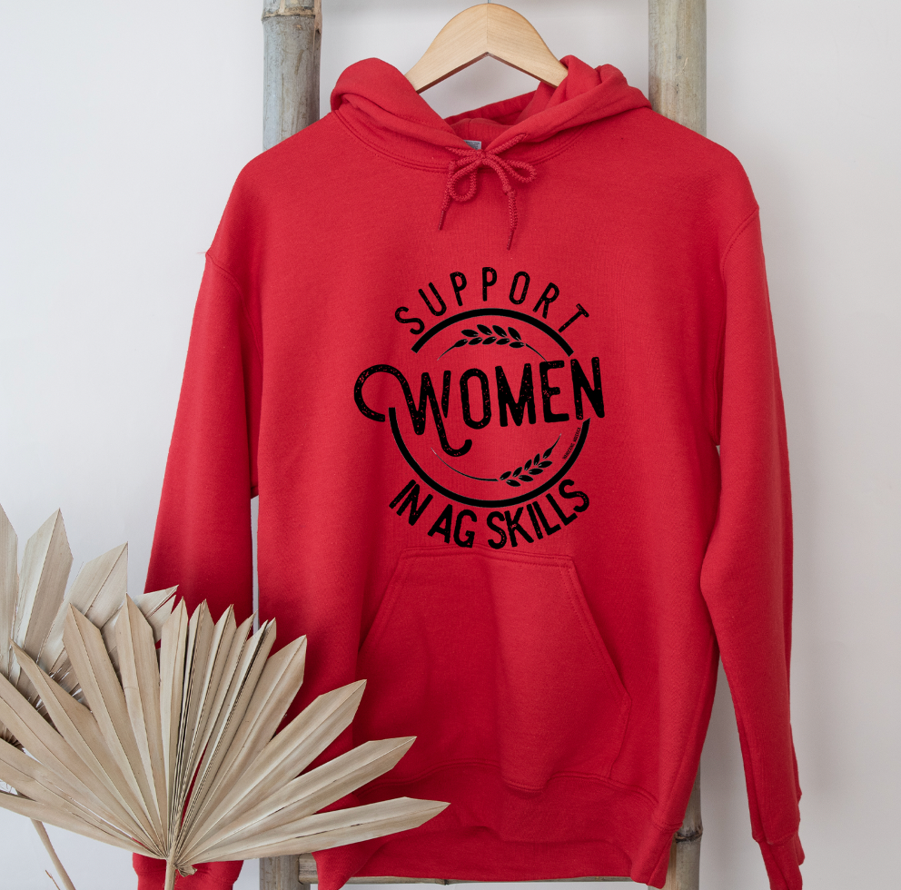 Support Women in Ag Skills Hoodie (S-3XL) Unisex - Multiple Colors!