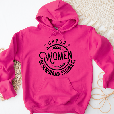 Support Women in Sorghum Farming Hoodie (S-3XL) Unisex - Multiple Colors!