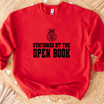 Stationed By The Open Book Crewneck (S-3XL) - Multiple Colors!