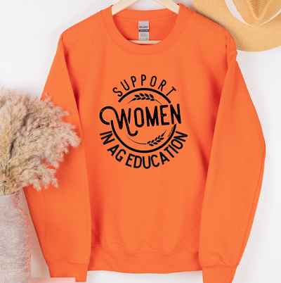 Support Women in Ag Education Crewneck (S-3XL) - Multiple Colors!