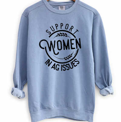 Support Women in Ag Issues Crewneck (S-3XL) - Multiple Colors!