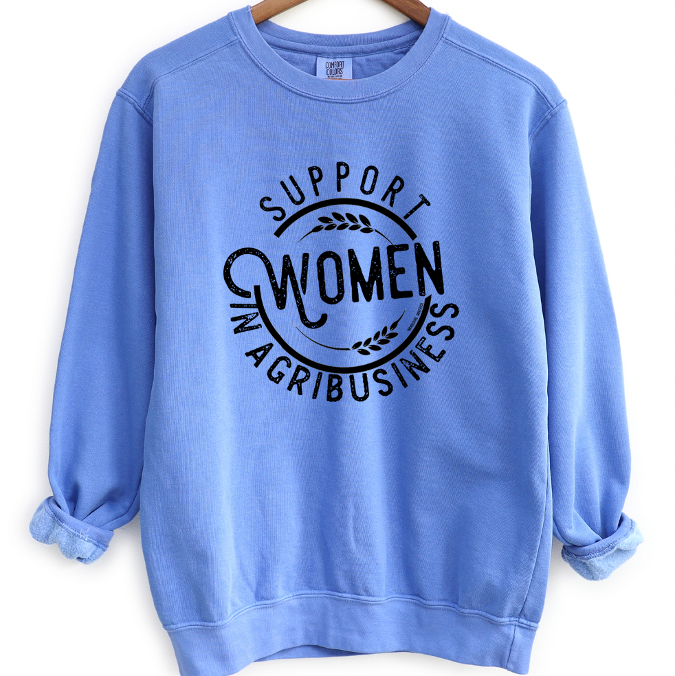 Support Women in Agribusiness Crewneck (S-3XL) - Multiple Colors!