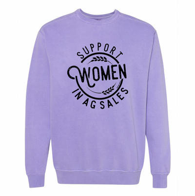 Support Women in Ag Sales Crewneck (S-3XL) - Multiple Colors!