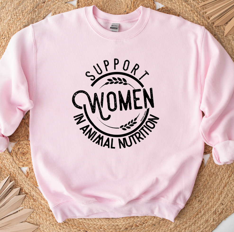 Support Women in Animal Nutrition Crewneck (S-3XL) - Multiple Colors!
