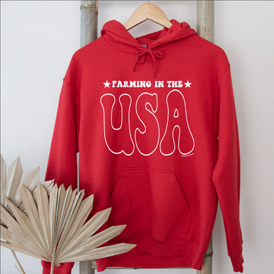 Farming In The USA Hoodie (S-3XL) Unisex - Multiple Colors!