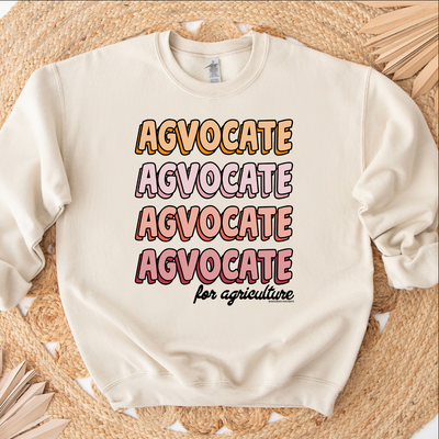 Groovy Agvocate for Agriculture Crewneck (S-3XL) - Multiple Colors!