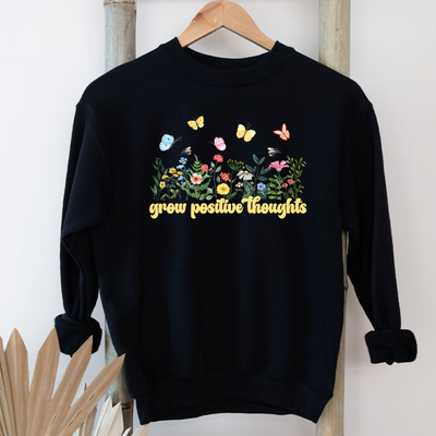 Grow Positive Thoughts Crewneck (S-3XL) - Multiple Colors!