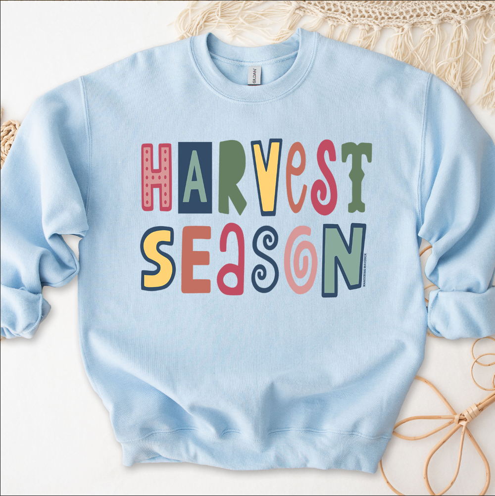 Magazine Harvest Season Crewneck (S-3XL) - Multiple Colors!