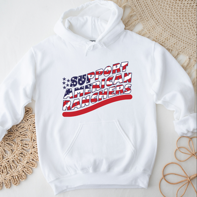 Patriotic Support American Ranchers Hoodie (S-3XL) Unisex - Multiple Colors!